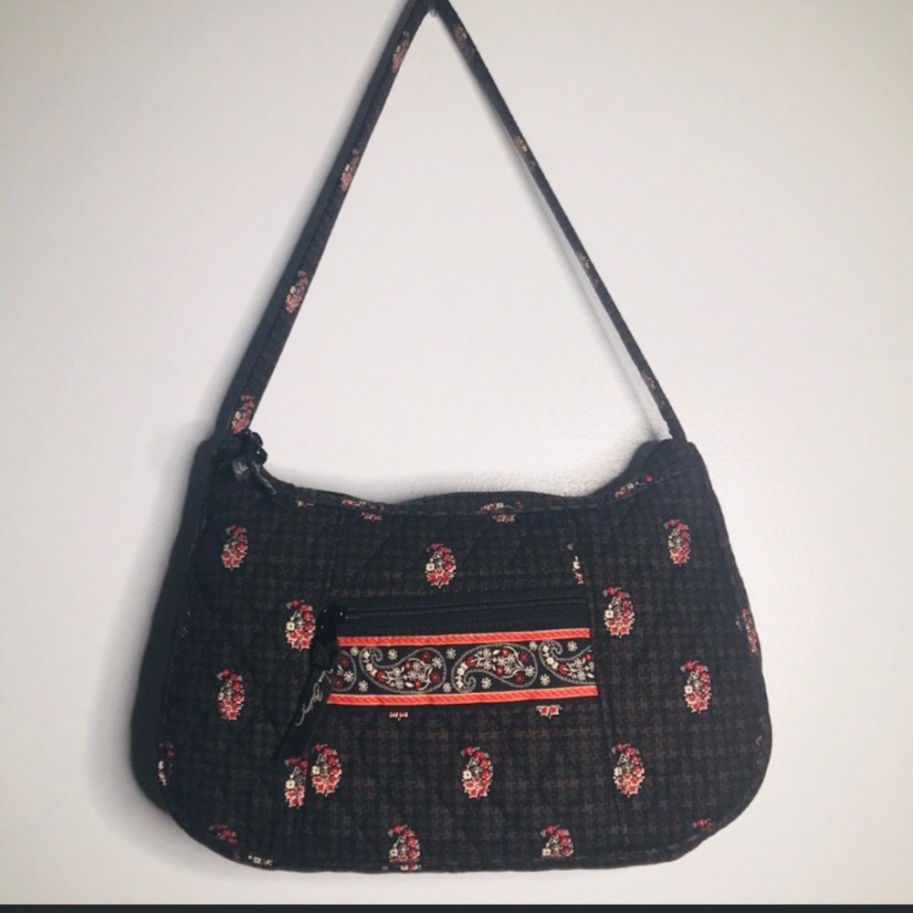 Vera Bradley Purse - Houndstooth Brown Retired